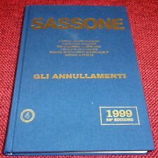 Sassone 1999 catalogo usato  Novedrate
