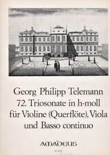 Ph. telemann triosonate usato  Montepulciano
