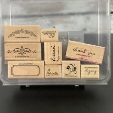 Noteworthy stampin wooden for sale  Laurel