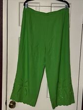 PANTALONES DE NIÑA DE COMPRAS CON CUENTAS VANITY COLLECTION Verde Pull On Talla XL segunda mano  Embacar hacia Argentina