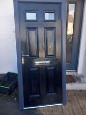 Composite door black for sale  STROUD