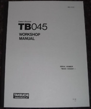 Takeuchi tb045 compact d'occasion  Expédié en France