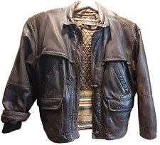 Blouson cuir vintage d'occasion  Pont-Sainte-Marie