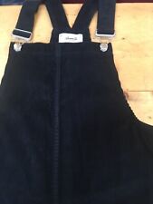 Black cord dungaree for sale  WHITSTABLE