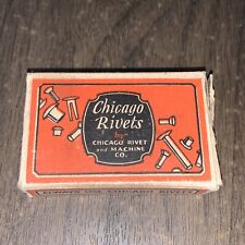 Vtg chicago rivets for sale  Charles City