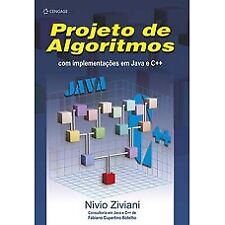 Projeto de algoritmos com implementação em Java e C++ em português comprar usado  Brasil 
