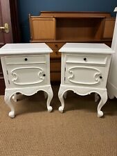Pair white french for sale  WIGAN