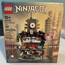 LEGO 40703, Ninjago, Micro City, fabrycznie nowy, zapieczętowany mini moduł ~ uszkodzenie pudełka! ~ ZOBACZ! na sprzedaż  Wysyłka do Poland