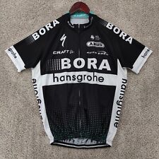 Usado, Camiseta masculina de ciclismo Bora XXXL preta UCI World Tour manga curta bolsos com zíper completo comprar usado  Enviando para Brazil