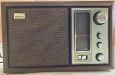 Used, Sony Radio ICF-9650W AM/FM Tabletop Stereo VNTG Woodworks Fidelity Sound-Tested for sale  Shipping to South Africa