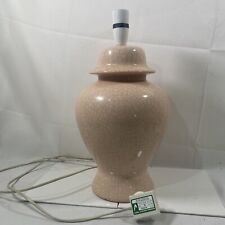 Crackle glaze lamp for sale  Shipping to Ireland