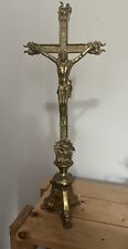Vintage brass crucifix. for sale  Fort Mill