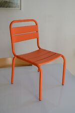 Tolix style orange for sale  Shipping to Ireland