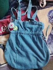 Denim slouch tote for sale  ST. LEONARDS-ON-SEA