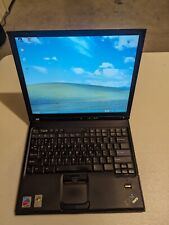 Vintage IBM Thinkpad T42 30 GB 512 MB Windows XP segunda mano  Embacar hacia Mexico