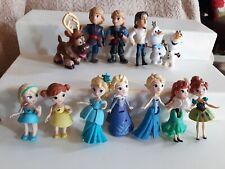 Lote de 13 peças FROZEN da Disney Princess Little Kingdom. Elsa Anna Olaf Kristoff Mor, usado comprar usado  Enviando para Brazil