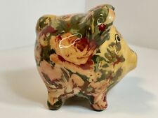 Decoupage ceramic pig for sale  Marietta