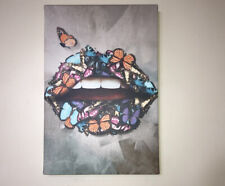 Butterfly lips canvas for sale  Clifton