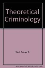 Theoretical criminology 2nd for sale  USA