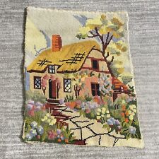 Vtg completed needlepoint for sale  San Angelo