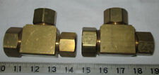 Lot brass tee for sale  Mansfield Center