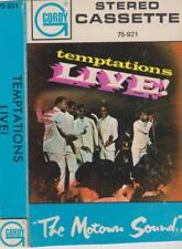 Temptations cassette live for sale  Lithonia