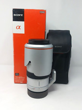 SONY zoom lens 70-400mm F4-5.6 G SSM SAL70400G  for sale  Shipping to South Africa