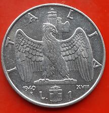 Moneta lira vittorio usato  Genova