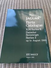 Jaguar parts catalogue for sale  CREWKERNE