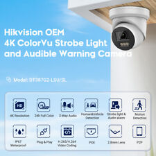 Usado, (aberto) Câmera Hikvision AcuSense 4K ColorVu áudio bidirecional fabricante de equipamento original DS-2CD2387G2-LSU/SL comprar usado  Enviando para Brazil