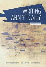 Writing analytically readings for sale  Montgomery