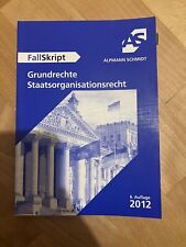 Fallskript alpmann schmidt gebraucht kaufen  Groß-Umstadt