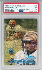 Used, 1997 Flair Showcase Legacy Collection Corey Dillon Row 0 /100 PSA 5 Rookie RC for sale  Shipping to South Africa