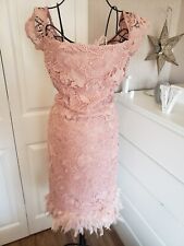 pink feather dress for sale  NOTTINGHAM