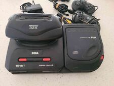 Console Sega Mega Drive CD II + SEGA 32X + 2x controles, cabos, USADO comprar usado  Enviando para Brazil