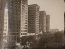 Foto real Stereoview edificios de oficinas GM de General Motors Detroit Michigan MI  segunda mano  Embacar hacia Argentina