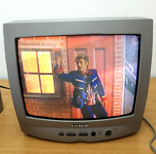 Televisión portátil Samsung CB-14R1 34 cm CRT color - AV vintage retro para juegos segunda mano  Embacar hacia Argentina