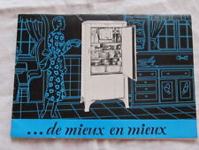 Brochure frigidaire réfrigér d'occasion  France
