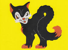 (PO113x) Pocztówka Halloween Kot nieużywana, używany na sprzedaż  Wysyłka do Poland