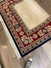 Vintage fringe rug for sale  BARGOED