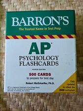 Psychology flashcards paperbac for sale  Pickens