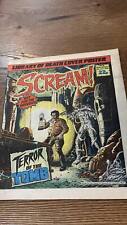 Scream british comic for sale  WISBECH