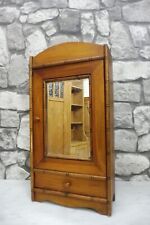 Antique Small Wooden Medicine Cabinet Wall Cabinet Hanging Cabinet for sale  Shipping to South Africa