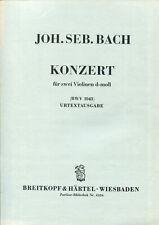 Bach konzert violinen gebraucht kaufen  Moisling