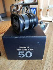 Objectif Fujifilm XF 2/50mm superbe état boite, bouchons, occasion d'occasion  Expédié en Belgium