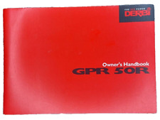 Genuine derbi gpr for sale  DUNDEE