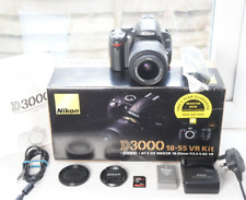 Nikon d3000 10.2mp for sale  HORLEY
