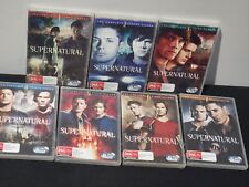 Supernatural DVD temporadas 1 a 7 box set pacote série de TV terror Reg 4 postagem grátis comprar usado  Enviando para Brazil