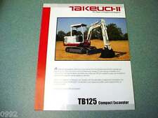 Takeuchi tb125 compact for sale  Myerstown