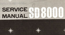 Original Vintage Marantz SD8000 Manual de Serviço | Deck de Cassete Estéreo | 1979 comprar usado  Enviando para Brazil